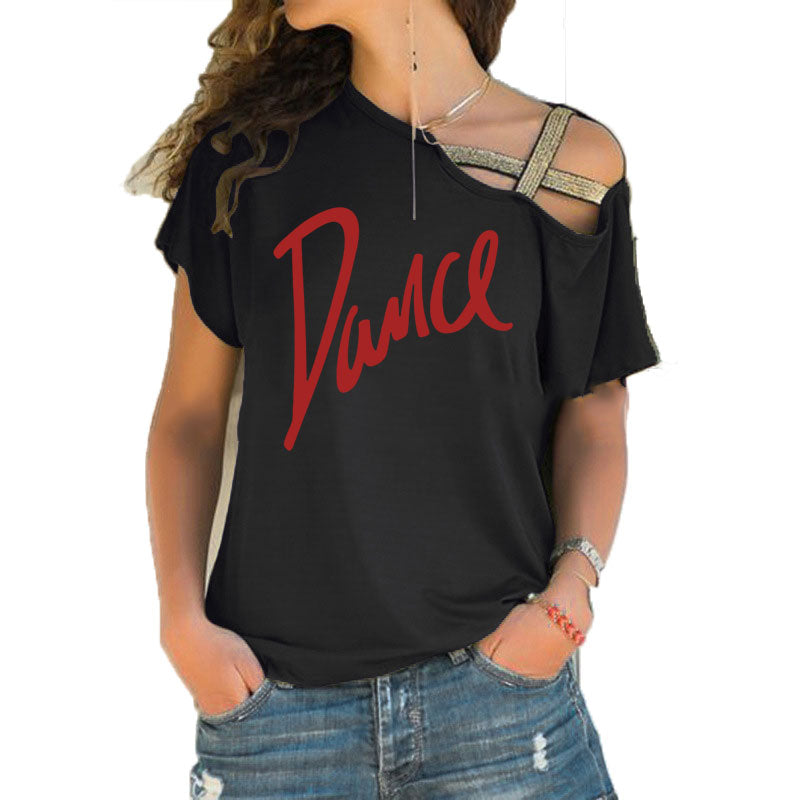 T-SHIRT MANCHES COURTES LOGO DANCE 3 coloris au choix