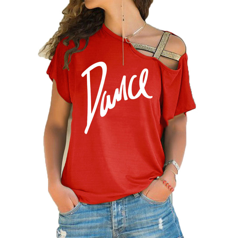 T-SHIRT MANCHES COURTES LOGO DANCE 3 coloris au choix