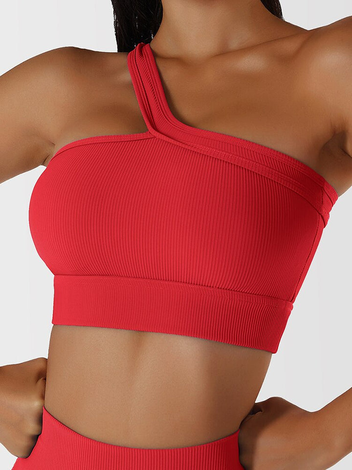 Brassière asymétrique avec épaule dénudée Suzanne