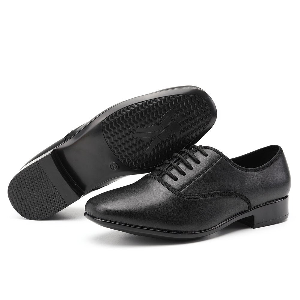 Chaussures danse hommes en PU coloris noir
