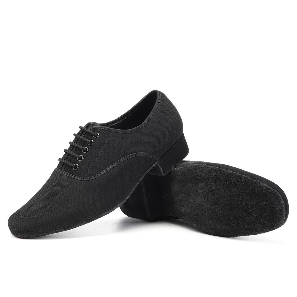 Chaussures danse hommes oxford coloris noir