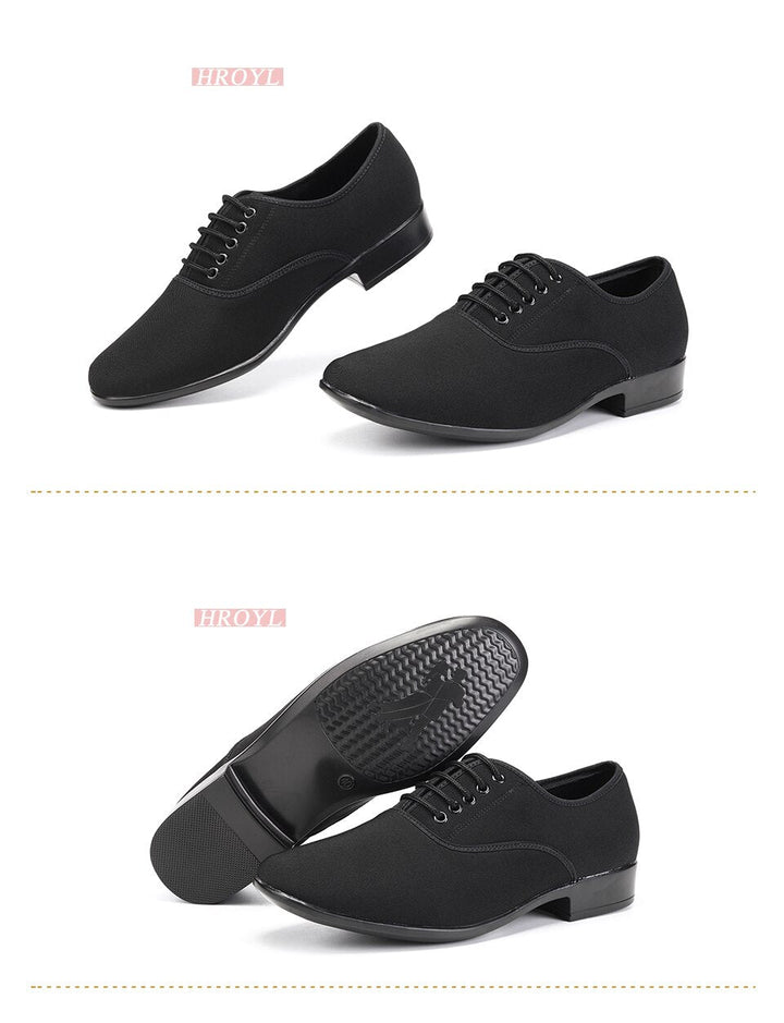 Chaussures danse hommes oxford coloris noir