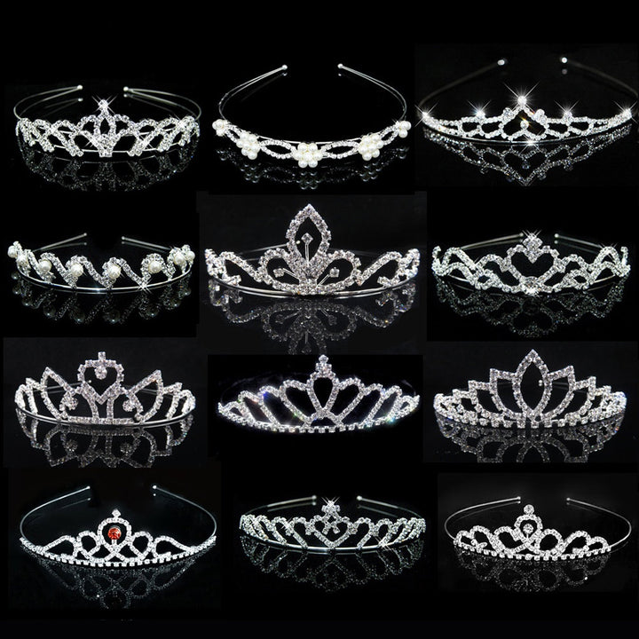 Couronne diadème bandeau de strass plusieurs modèles