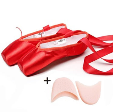 Chaussons danse Classique Pointes en satin rouge – Dance Store