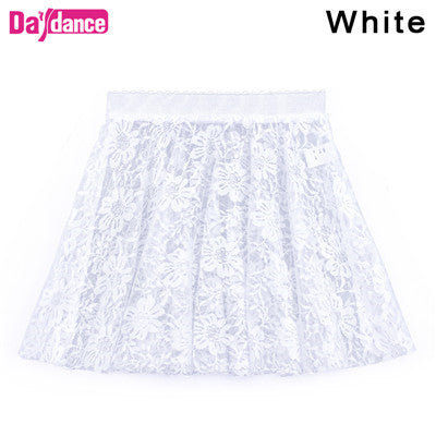 Jupette en dentelles pour enfant et adulte 5 coloris au choix: noir, rose, blanc, rouge, lavande - Dance Store