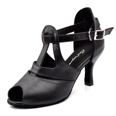 Chaussures de danse Camila coloris noir Talons de 6 à 9cm