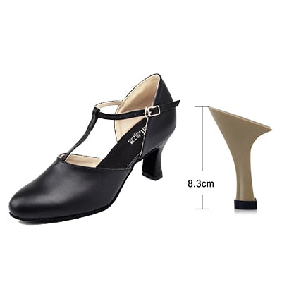 Chaussures de danse fermées Naomi Talons de 6 à 8.3cm