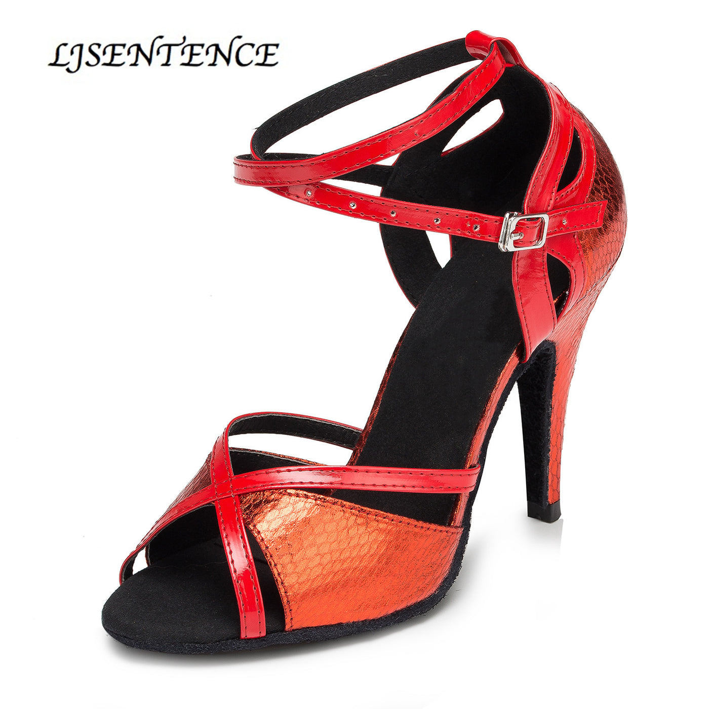 Chaussures de danse pour femme - coloris rouge - Talons personnalisables: hauteurs disponibles: 6/7.5/8.5/9/10cm - Dance Store