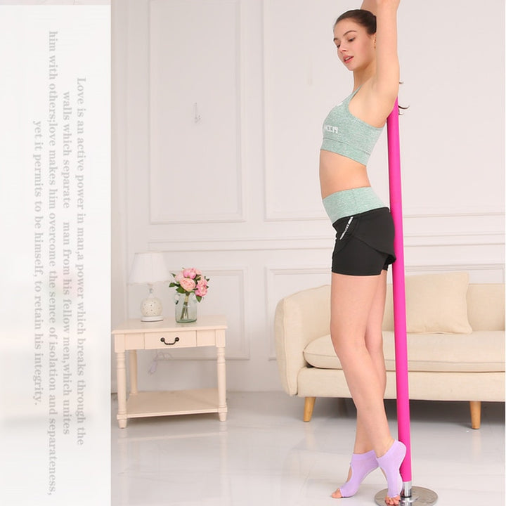 Barre Pole Dance 360 spin rose