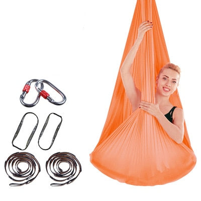 Hamac pour yoga aérien 4mx 2.8m avec accessoires