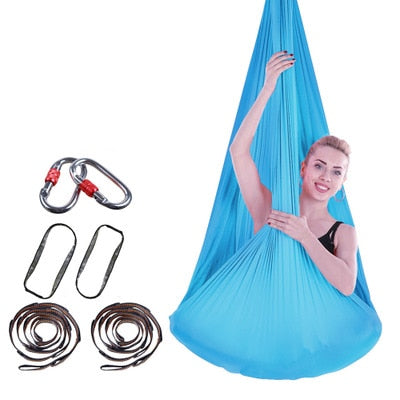 Hamac pour yoga aérien 4mx 2.8m avec accessoires