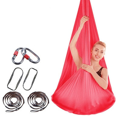 Hamac pour yoga aérien 4mx 2.8m avec accessoires