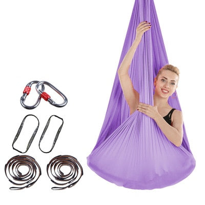 Hamac pour yoga aérien 4mx 2.8m avec accessoires