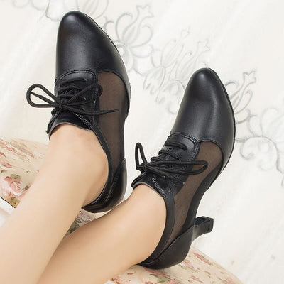 Chaussures bottines coloris noir - Talons de 6cm