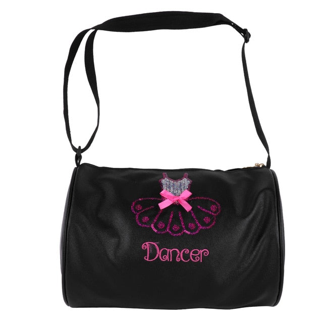 Sac de sport pour filles idéal pour la Danse ou la gym coloris noir ou rose - Dance Store